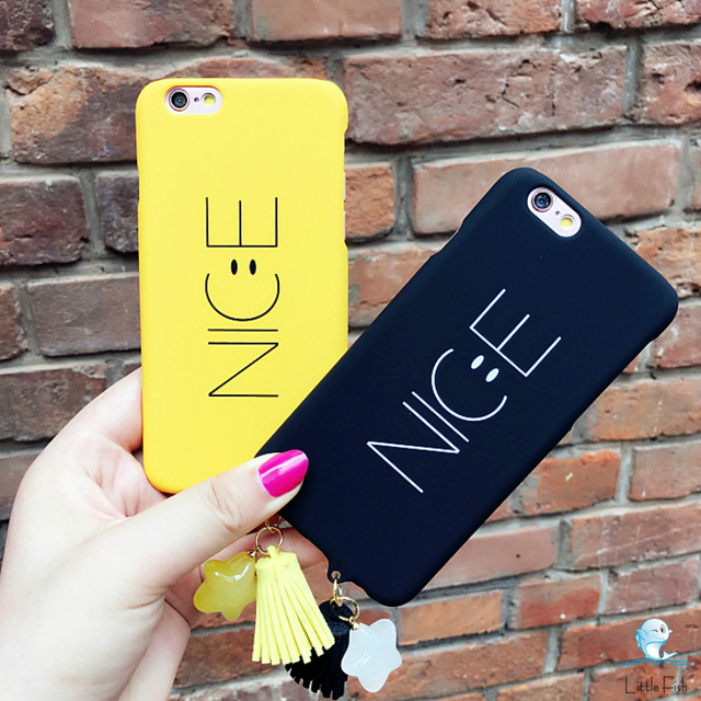 NICE ニコちゃん シンプルiPhoneケース