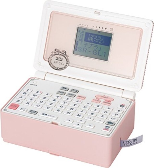 ラベルライター テプラPRO SR-GL1 シェルピンク