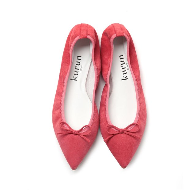 Mathilde -Suede salmon pink スエード サーモンピンク