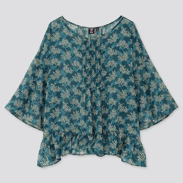アナ スイ シフォンブラウス
