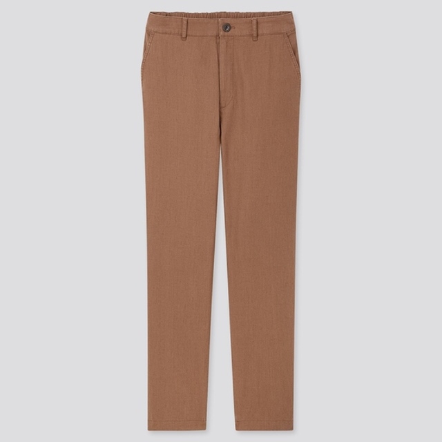 リネンコットンテーパードパンツ(丈標準66~68cm)