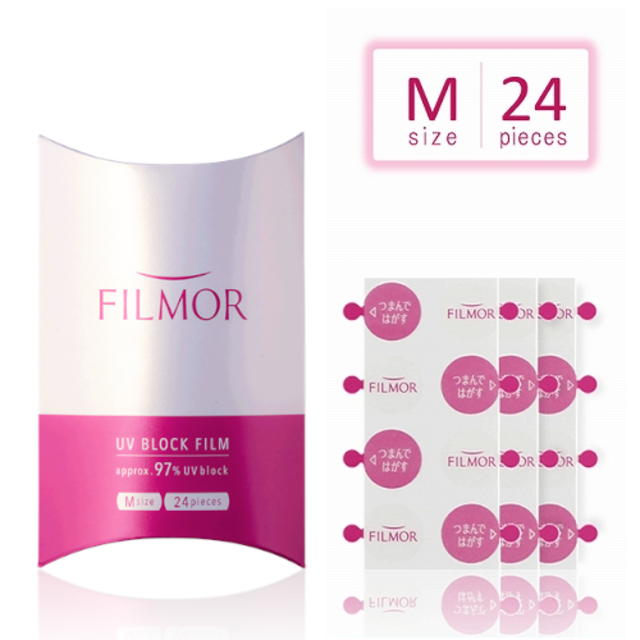 FILMOR UVブロックフィルム Mサイズ24枚入