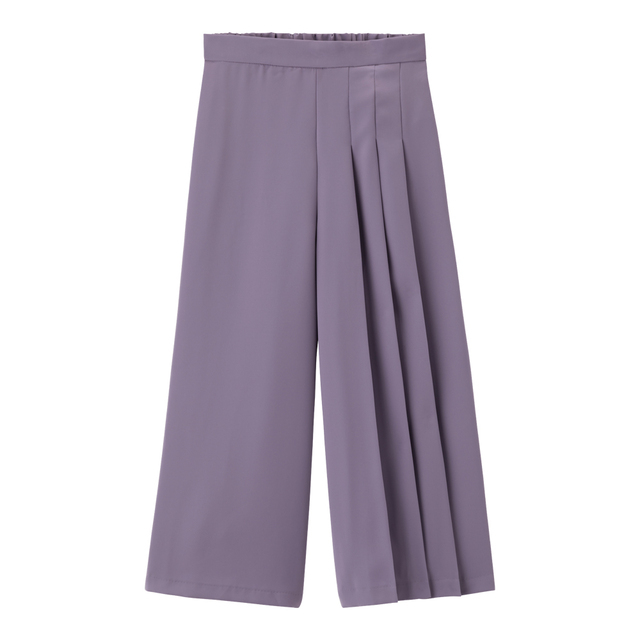 アシンメトリーワイドクロップドパンツZ+X