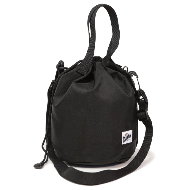 DRAWSTRING POUCH BLACK/ドローストリングポーチ ブラック
