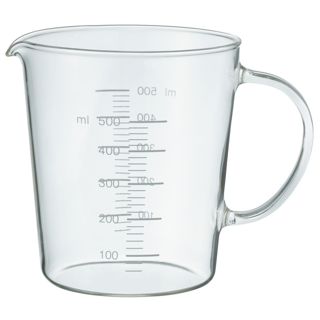 耐熱ガラスメジャーカップ 500ml
