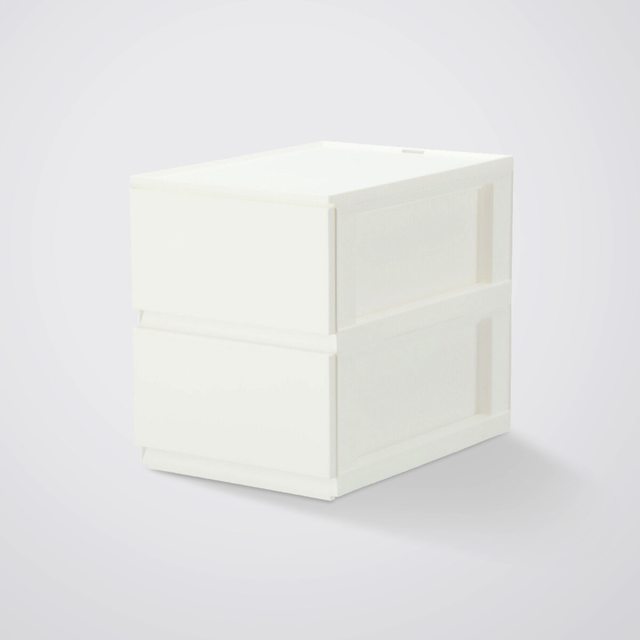 引出し Nインボックス たて型ハーフ 2段(WH)