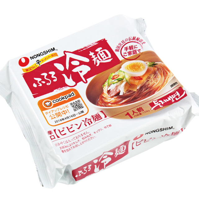 農心 ふるる冷麺(ビビン麺)159g