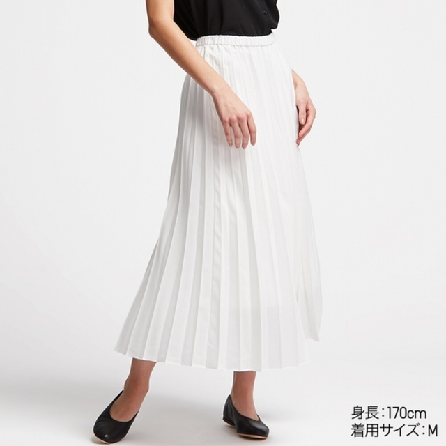 プリーツロングスカート(丈標準80~84cm)