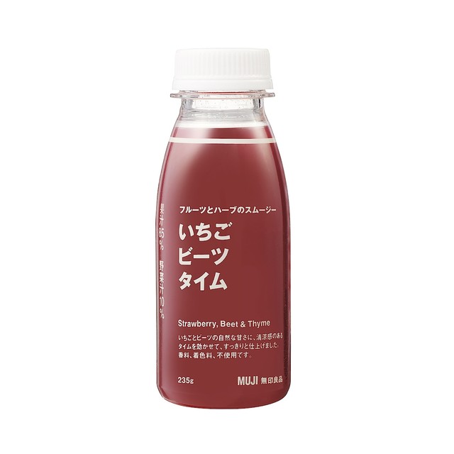 フルーツとハーブのスムージー いちご ビーツ タイム 235g