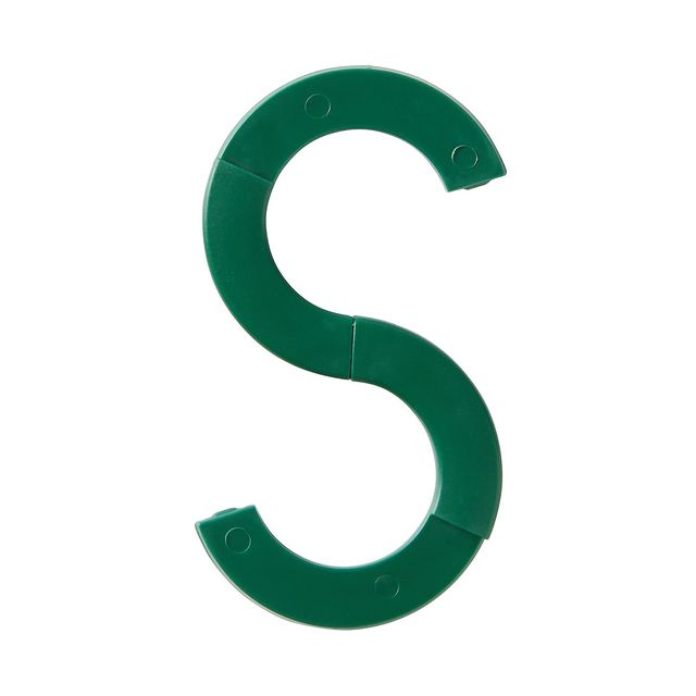 トラベルS字フック 緑・約50×90mm