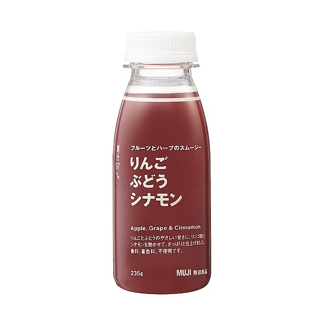 フルーツとハーブのスムージー(りんご・ぶどう・シナモン) 235g
