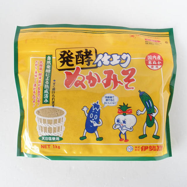 伊勢惣 発酵　仕上がりぬかみそ １ｋｇ