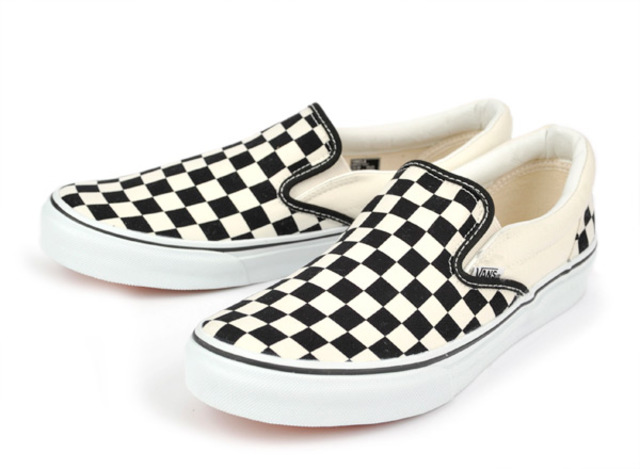 SLIP ON チェッカーボード柄