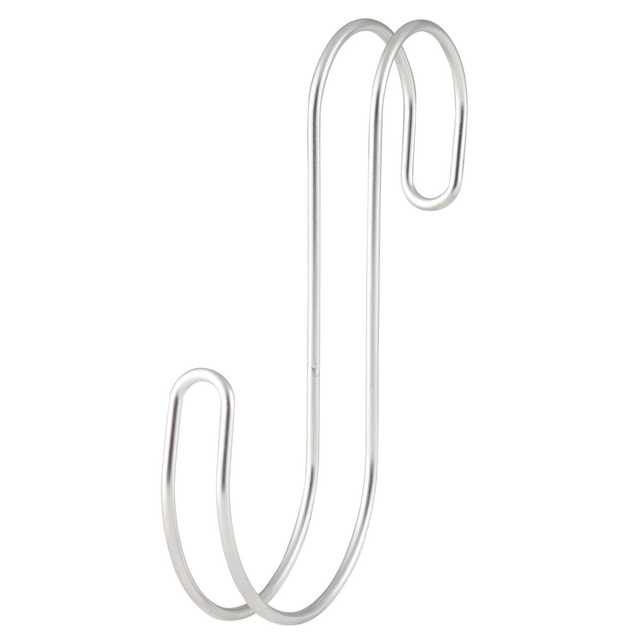 ステンレス横ブレしにくいＳ字フック・大 ２個入・約７ｃｍ×１．５×１４ｃｍ