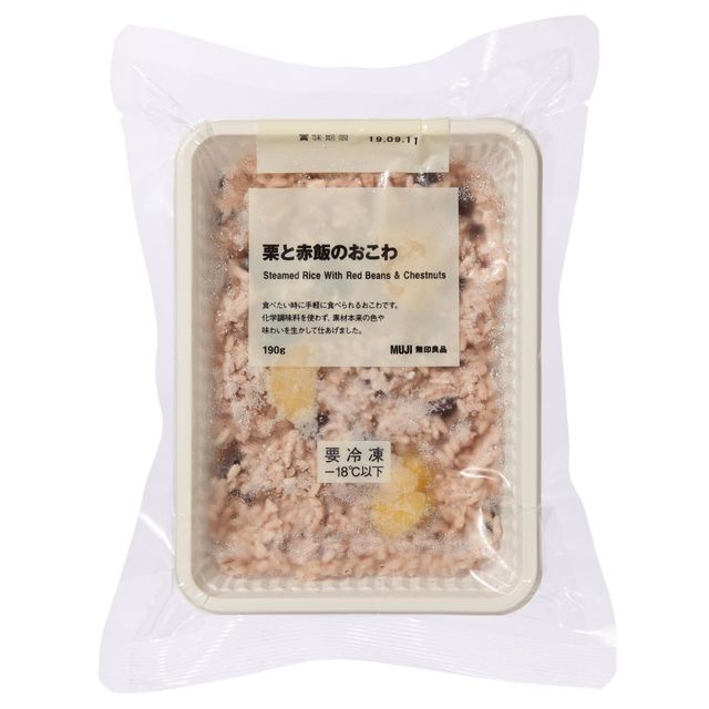 栗と赤飯のおこわ 190g