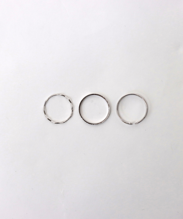 ワイヤーリング3本セット