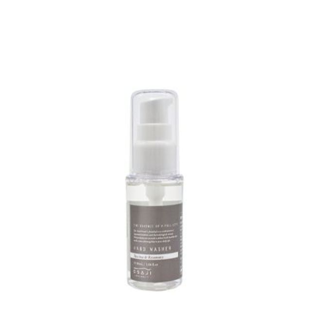 ハンドウォッシャー 30ml ティーツリー&ローズマリー(携帯用ハンドソープ)