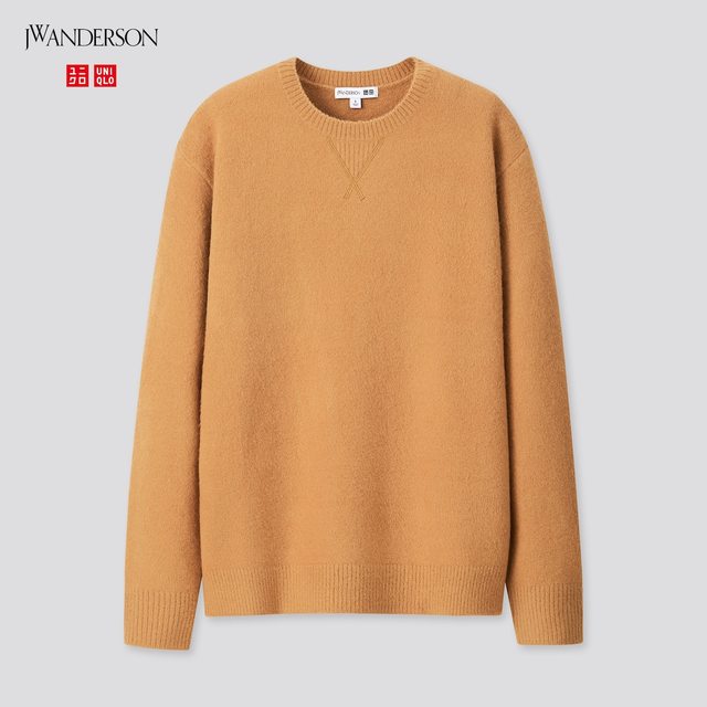 スフレヤーンクルーネックセーター(長袖)