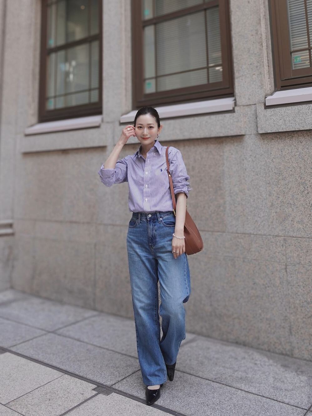 Ralph Lauren L/S Shirt ラルフローレン スリムフィット 長袖 