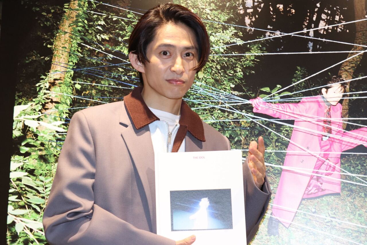 三宅健さん、写真集『THE iDOL』発売＆写真展PARCO MUSEUM TOKYOにて