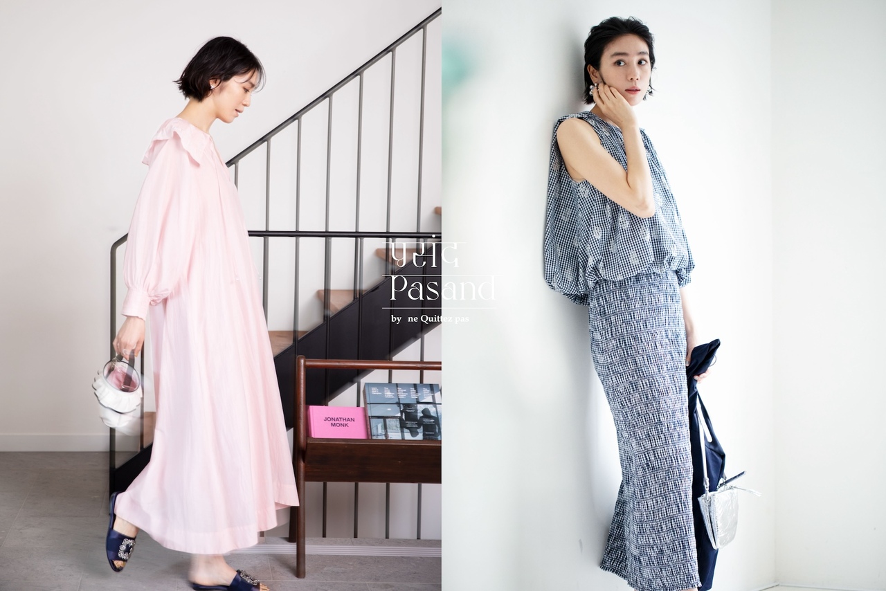 【美品】ヌキテパ　ボタニカル　ワンピース リラクシーなワンピ好きさん必見♡ “ne Quittez pas（ヌキテパ)” が