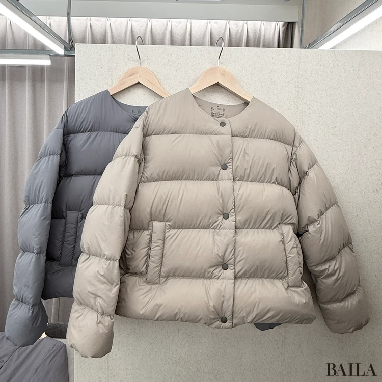 無印良品　ダウン