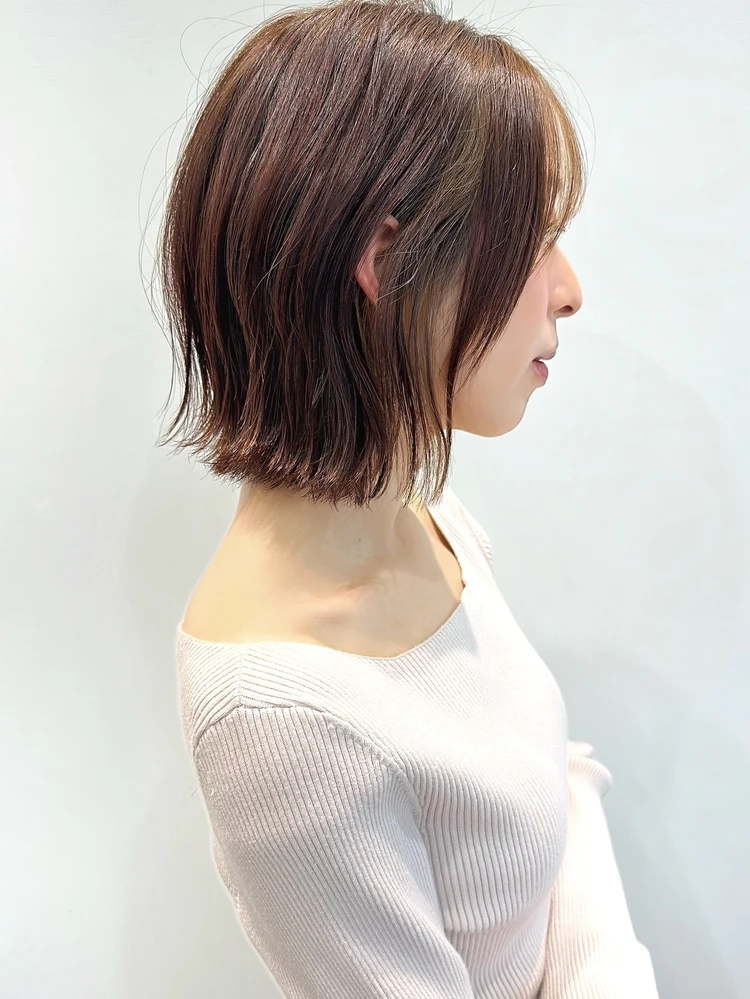 洒落見え外ハネボブ　サイド