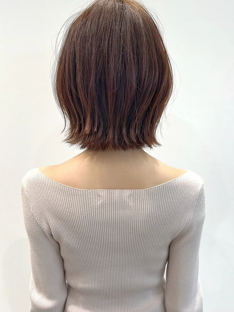 洒落見え外ハネボブ　バック