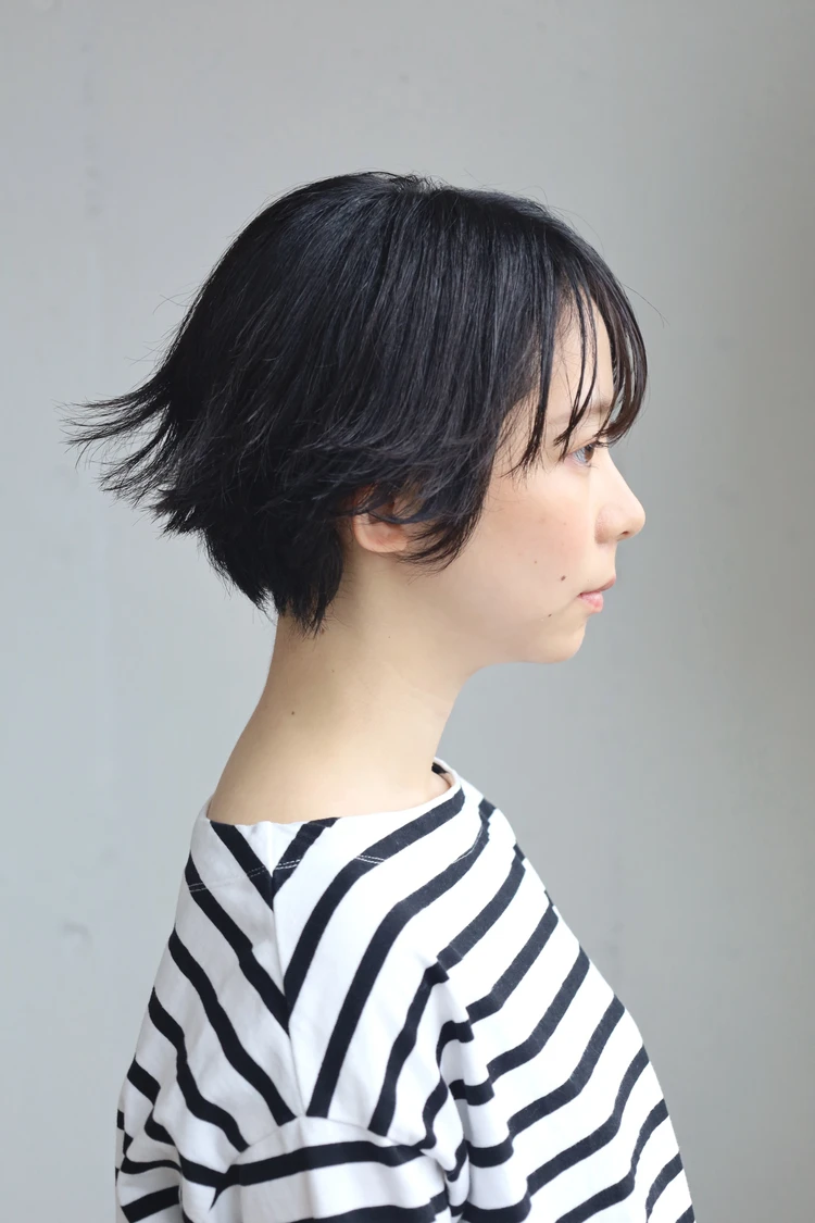 マニッシュボブ　サイド