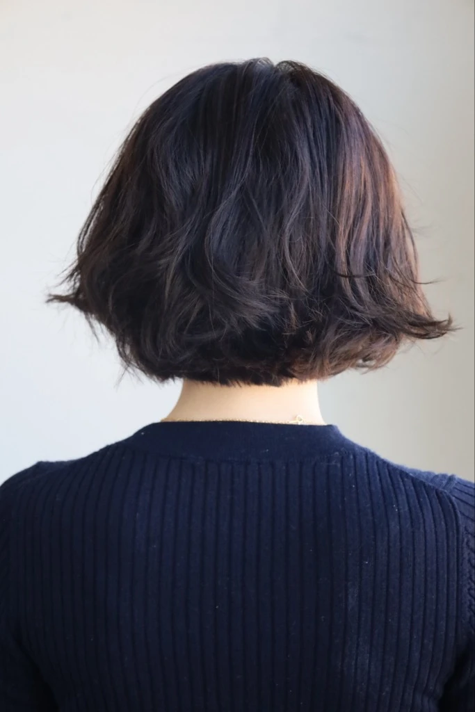 ニュアンスボブ　バック