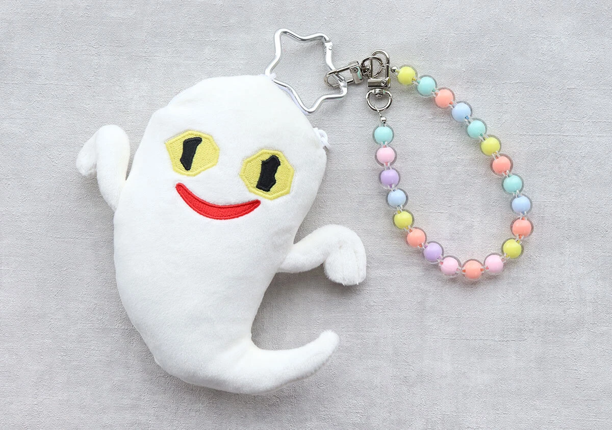 ストラップアレンジ ねないこだれだおばけぬいぐるみポーチストラップアレンジ