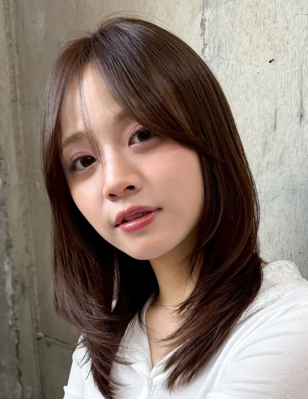 夏におすすめの髪型 ヘアスタイル 大人の韓国風ミディアム