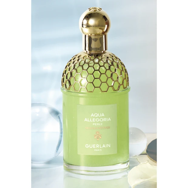 ゲラン　GUERLAIN　アクア アレゴリア ペルレ ネロリア ベチバー オーデパルファン　夏　香水　おすすめ