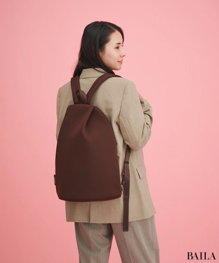 エミ リュック 着用感 BACK