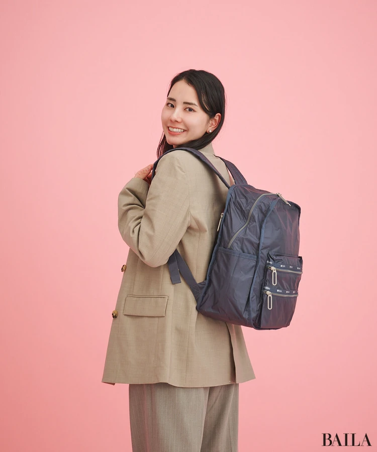 レスポートサック リュック 着用感