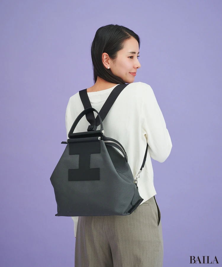 イアクッチ リュック 着用感 Back