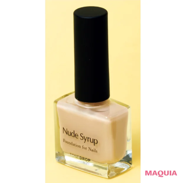 2026年最新 ベージュ系 おすすめファンデネイル　ディーアップ ファンデーション for Nails by トーンドロップ ヌードシロップ