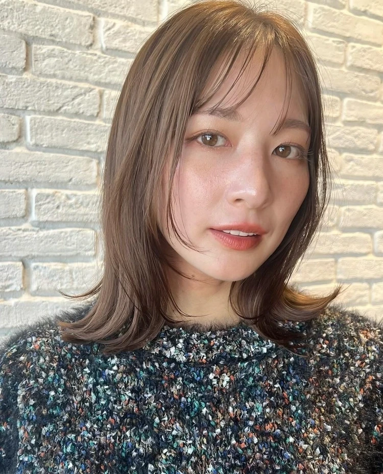 透け感ミディ　正面