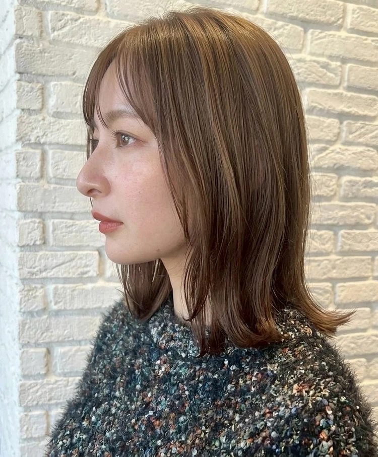 透け感ミディ　サイド
