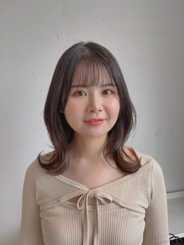 韓国風ミディ　正面