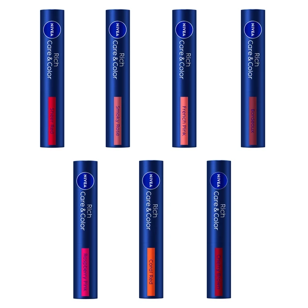 ニベア リッチケア&カラー リップ 全7種 製品画像