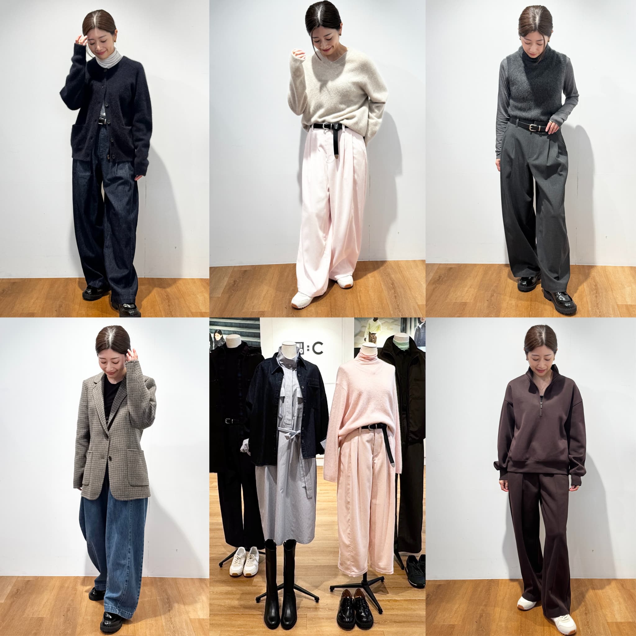 ユニクロC新作】仕事も休日も着回せる！30代の秋冬「本命コーデ」TOP5 