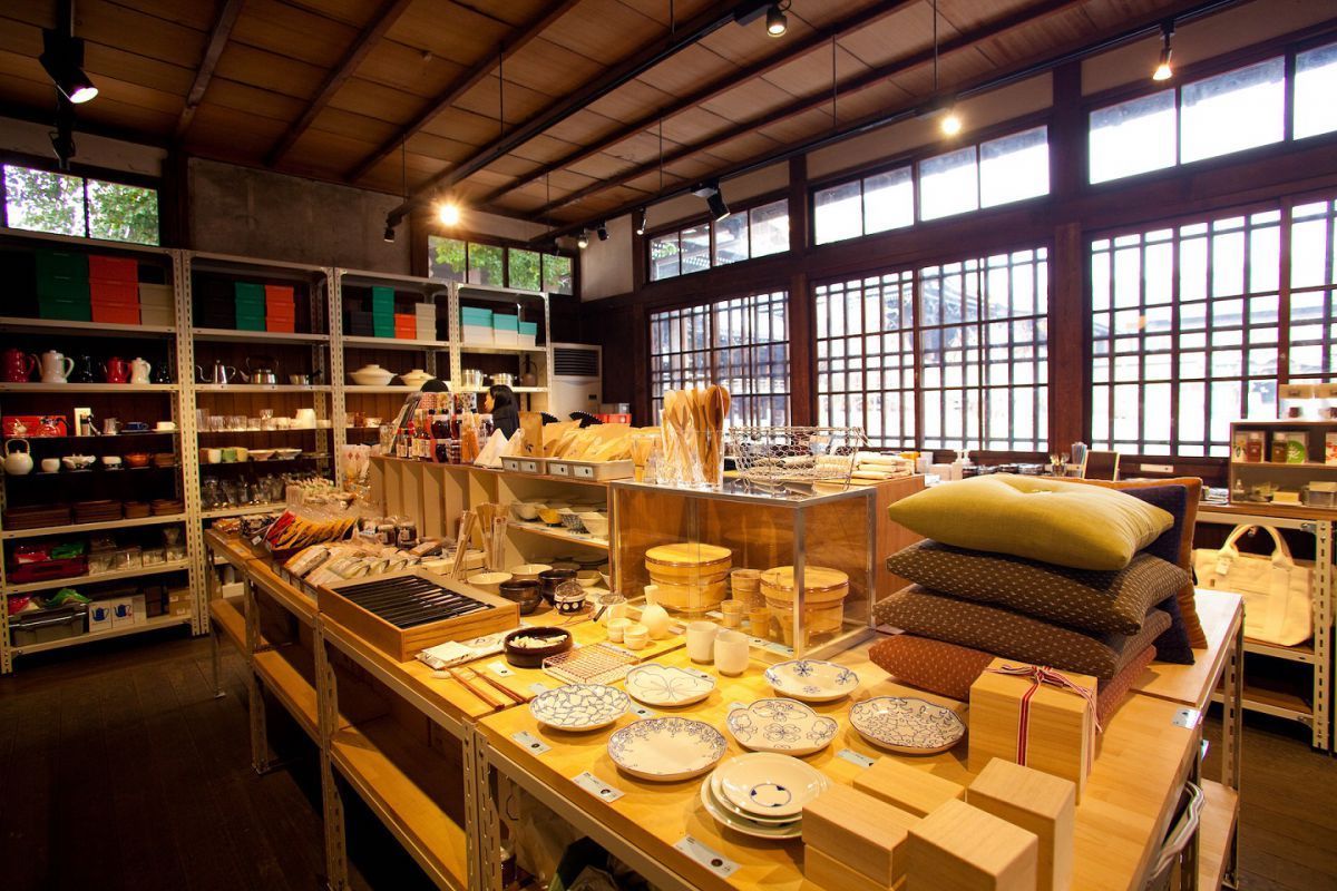 「D&DEPARTMENT KYOTO」店内