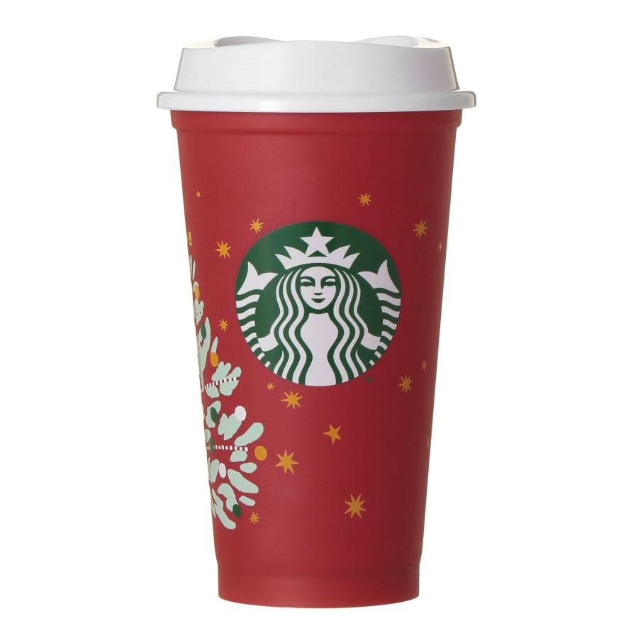 ホリデー2026リユーザブルカップツリー473ml  価格：¥50